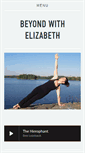 Mobile Screenshot of beyondwithelizabeth.com